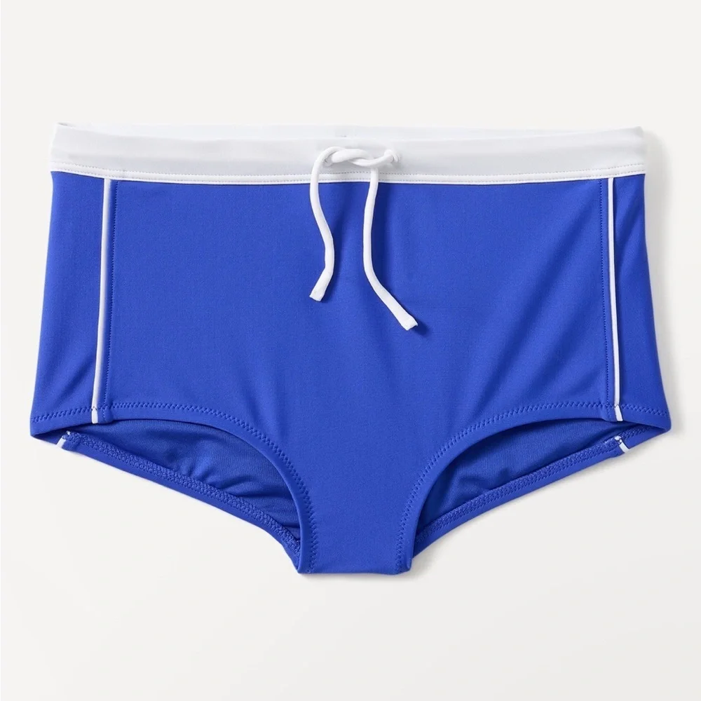 NWT Athleta Girl 2Piece Scoop Cloud Bikini Top & Swim Shortie Sz 14